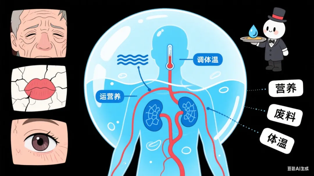 眼睛缺水干澀，多喝水有用嗎？